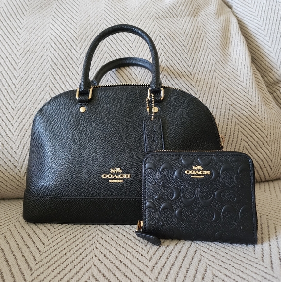 Coach Handbags - Coach Mini Sierra Bag and Signature Leather Wallet